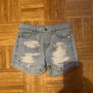 Jean shorts